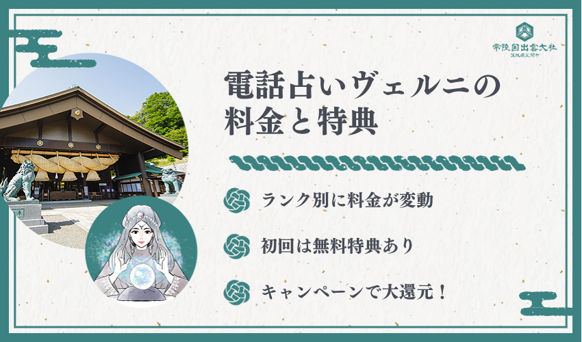 ヴェルニの料金体系