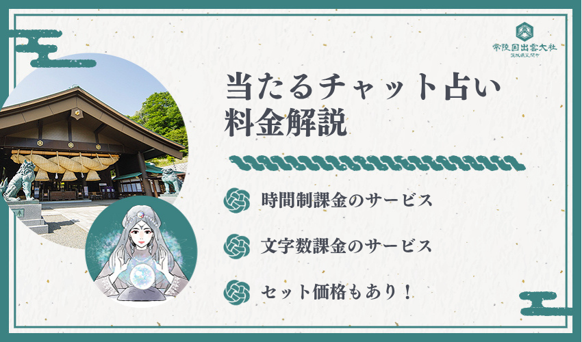 チャット占いの料金体系