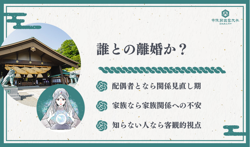 【関係性別】離婚する夢の5つのパターン解析